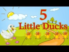 Five Little Ducks Went out one day Song Lyrics and Video