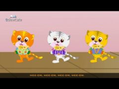 Three little kittens Nursery Rhyme Lyrics and Animated Video Song
