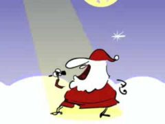 White Christmas Animated Cartoon Song