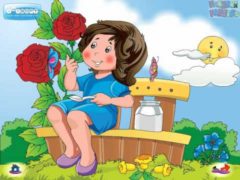 Roses are red, Violets are blue Nursery Rhymes Video with Lyrics | English Poem for Kids | Different Versions